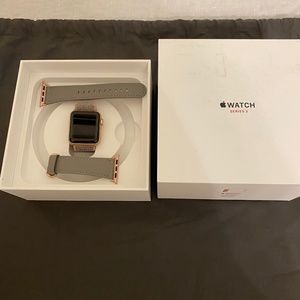 Apple Watch series 3 (GPS + cellular) 38mm Rose Gold